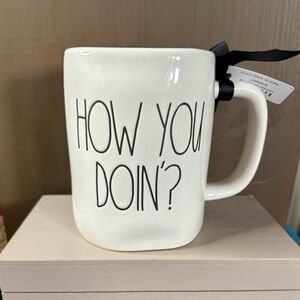 Rae Dunn - Friends “How You Doin” Joey Catchphrase Coffee Mug - NWT - HTF
